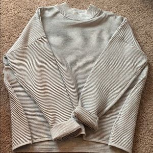 Gray sparkly sweater